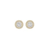 The Queen's Orb Diamond Stud Earrings 18 KT / Yellow Gold