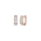 Aurelle Diamond Hoops Earrings