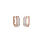 Aurelle Diamond Hoops Earrings