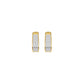 Aurelle Diamond Hoops Earrings