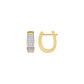 Aurelle Diamond Hoops Earrings