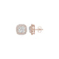 Majestic Mirage Diamond Earrings 18 KT / Rose Gold