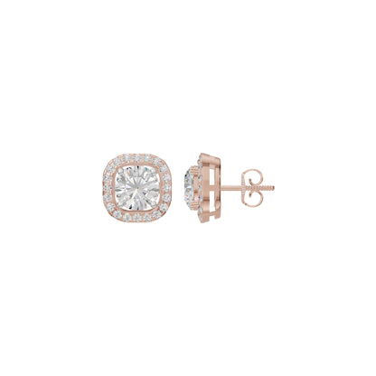 Majestic Mirage Diamond Earrings 18 KT / Rose Gold