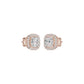 Majestic Mirage Diamond Earrings 18 KT / Rose Gold
