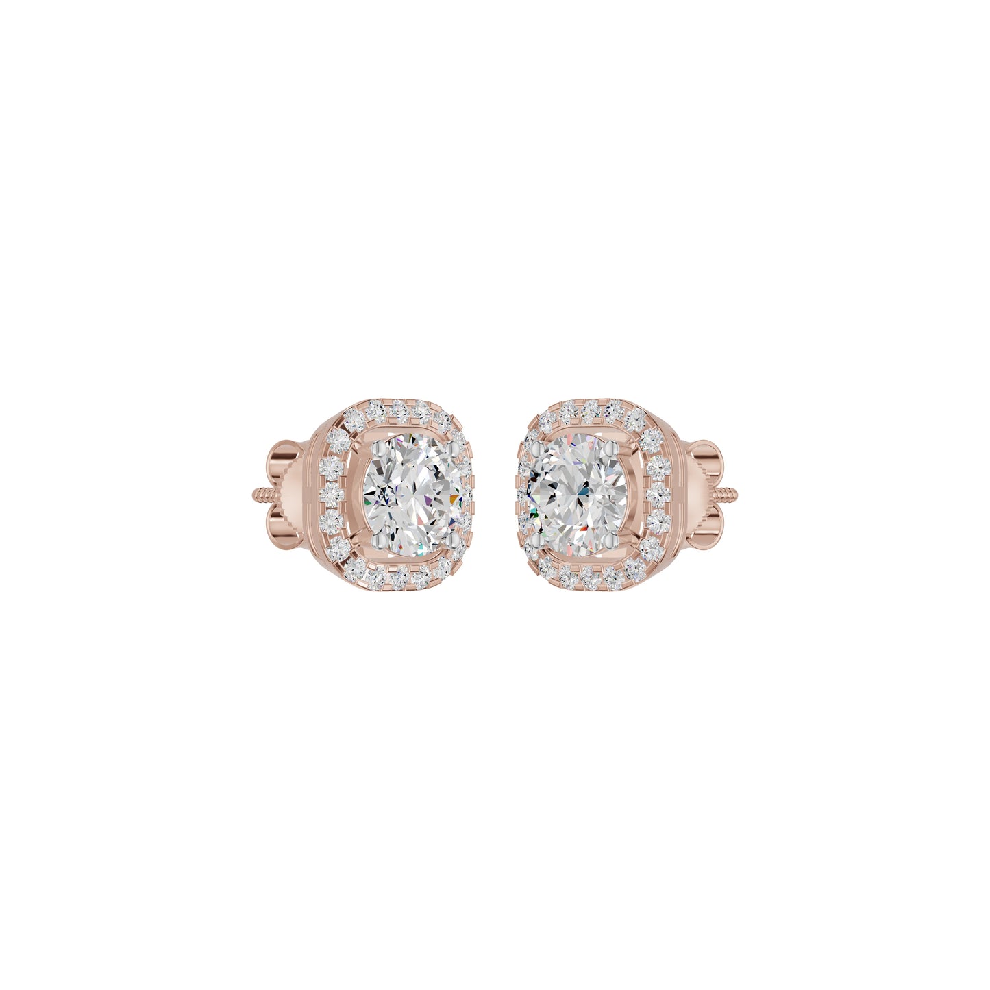 Majestic Mirage Diamond Earrings 18 KT / Rose Gold