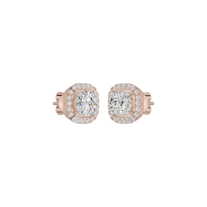 Majestic Mirage Diamond Earrings 18 KT / Rose Gold