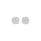 Majestic Mirage Diamond Earrings 18 KT / White Gold