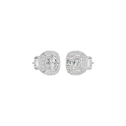 Majestic Mirage Diamond Earrings 18 KT / White Gold