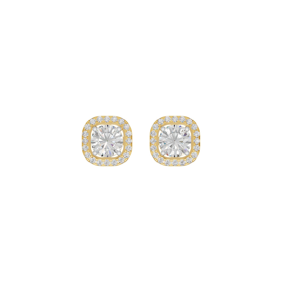 Majestic Mirage Diamond Earrings 18 KT / Yellow Gold