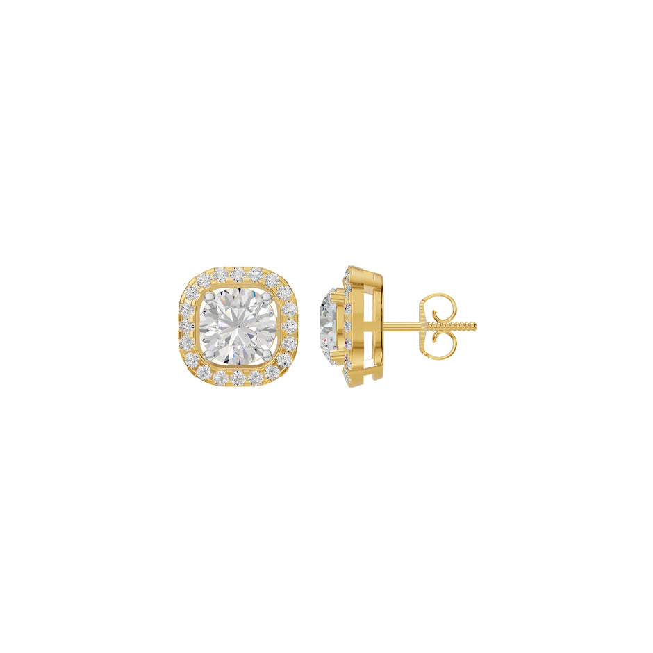 Majestic Mirage Diamond Earrings 18 KT / Yellow Gold