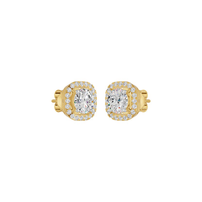 Majestic Mirage Diamond Earrings 18 KT / Yellow Gold