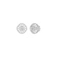 Sun Rays Diamond Earrings 18 KT / White Gold