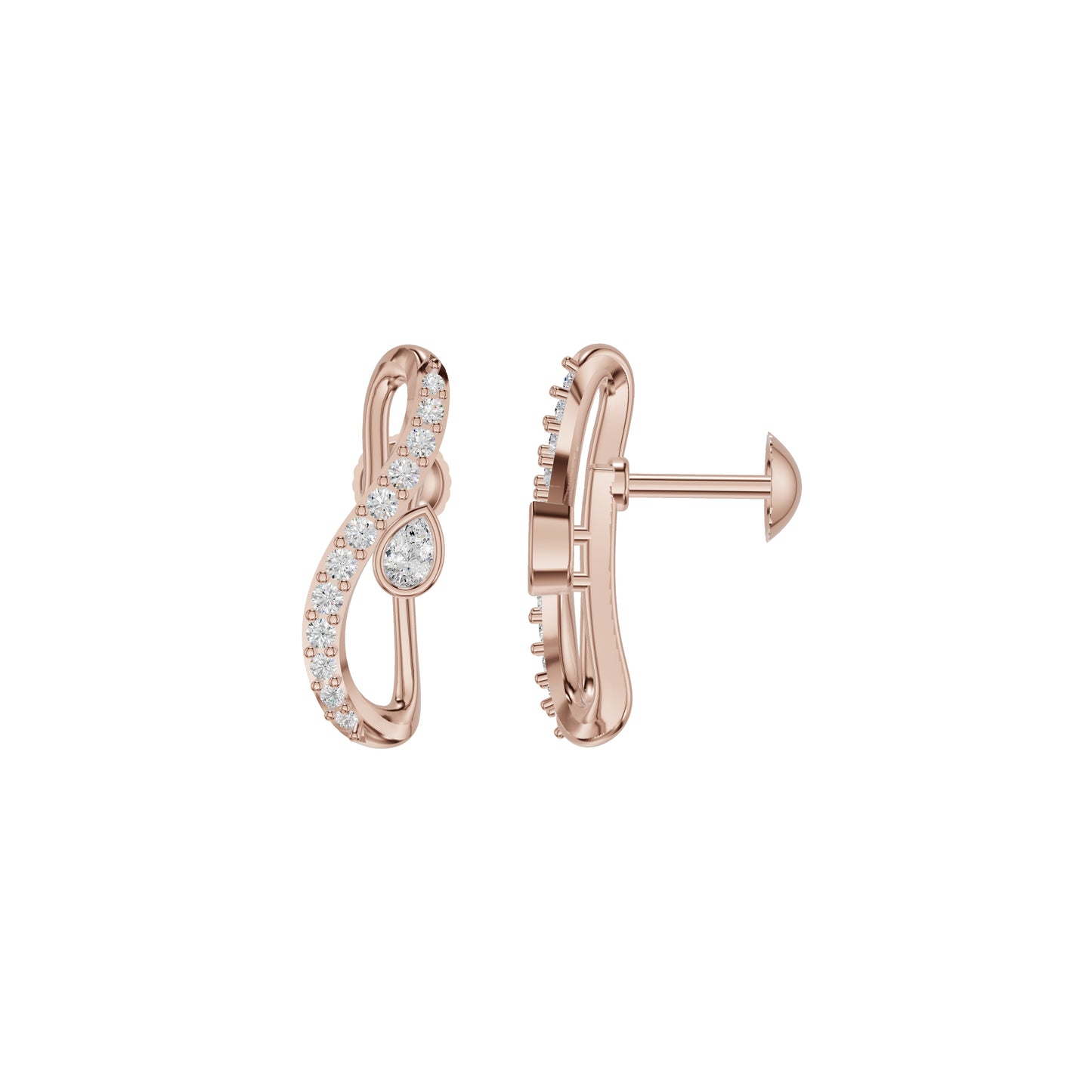 DER001403 18 KT / Rose Gold