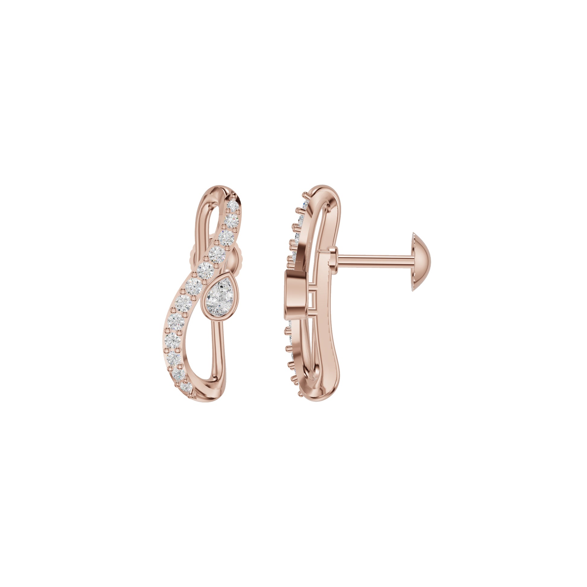 DER001403 18 KT / Rose Gold