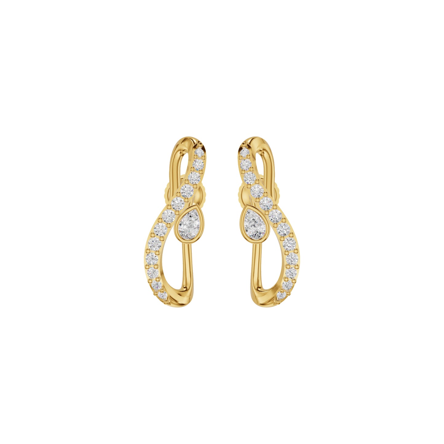 DER001403 18 KT / Yellow Gold