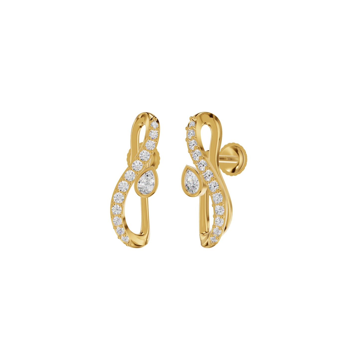DER001403 18 KT / Yellow Gold