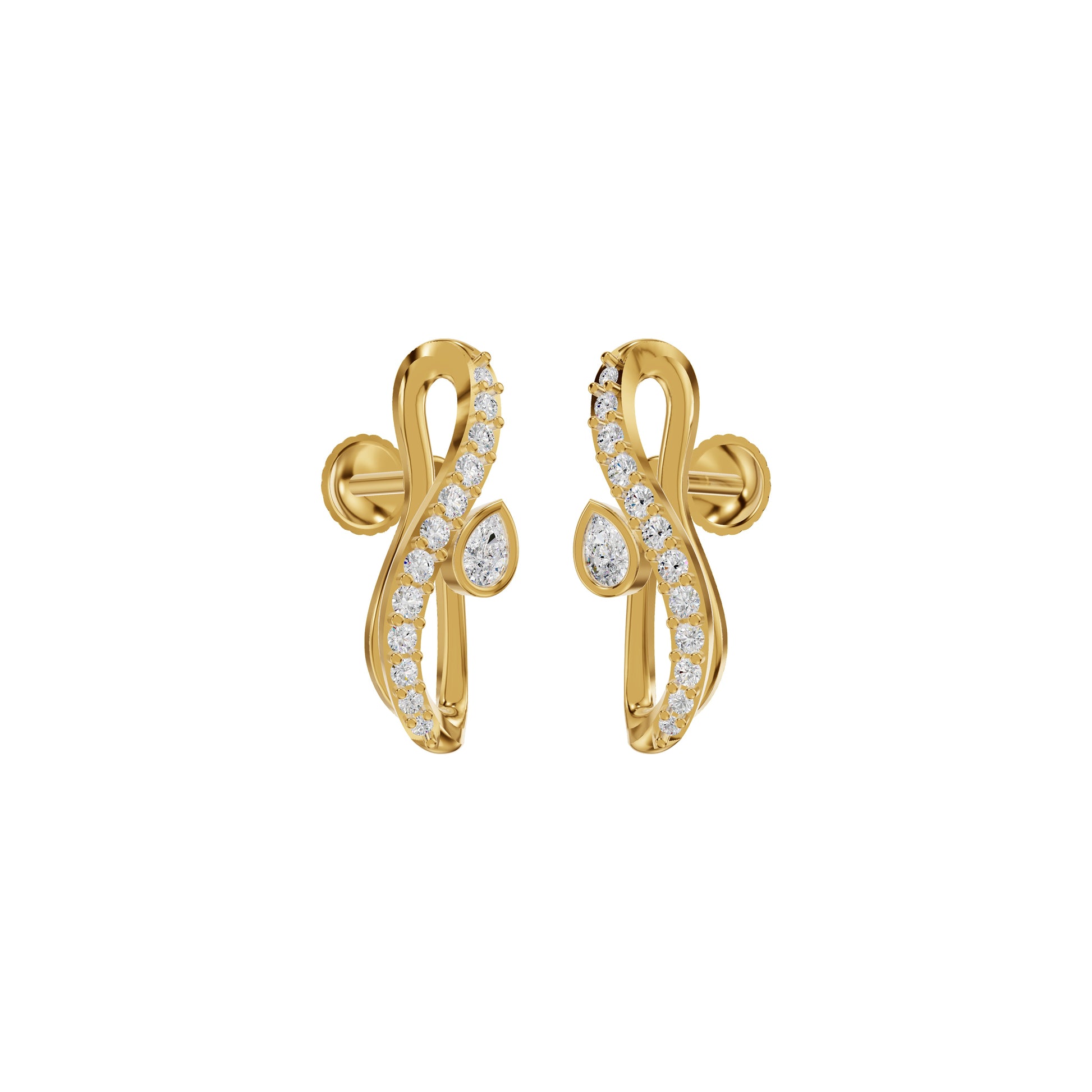DER001403 18 KT / Yellow Gold