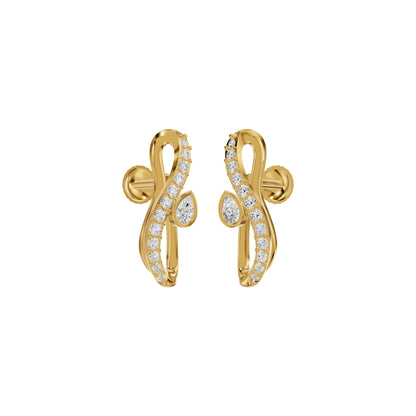 DER001403 18 KT / Yellow Gold