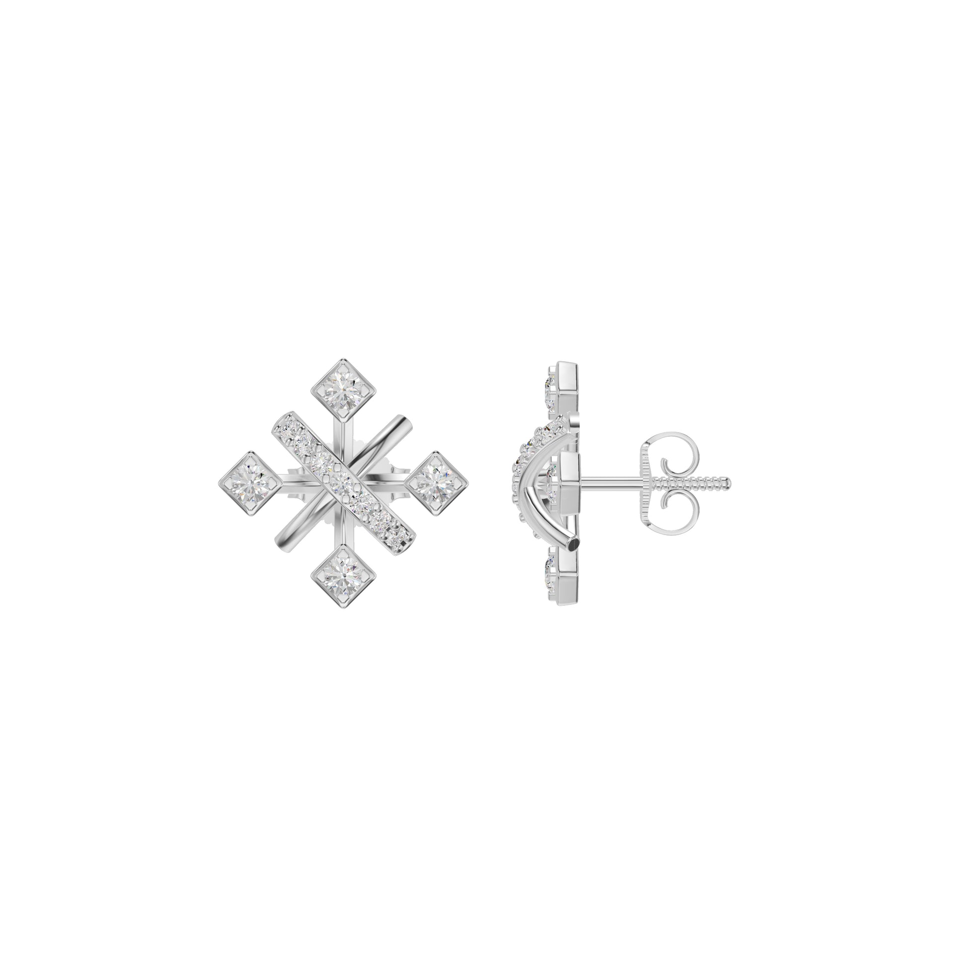 DER001405 18 KT / White Gold