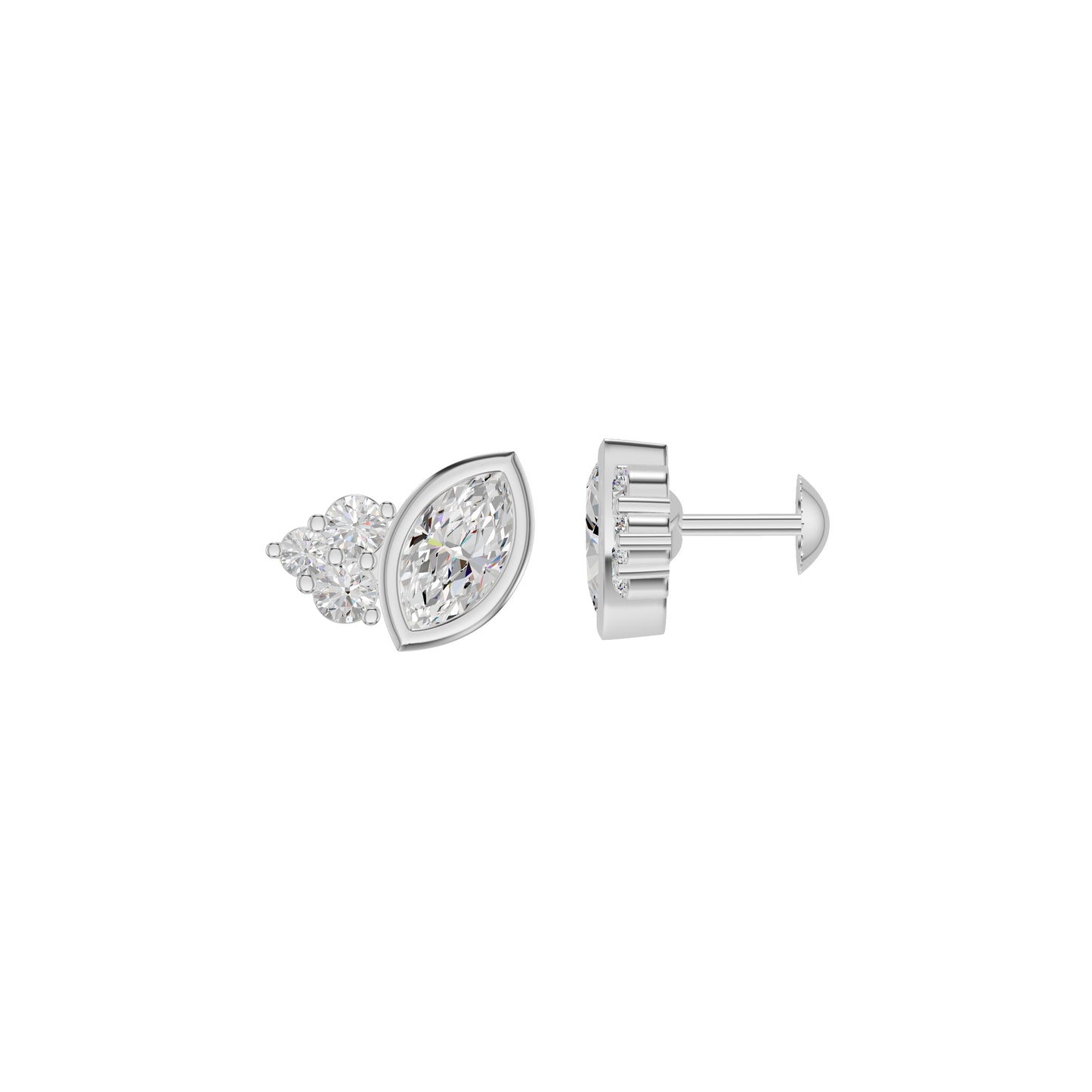 DER001406 18 KT / White Gold