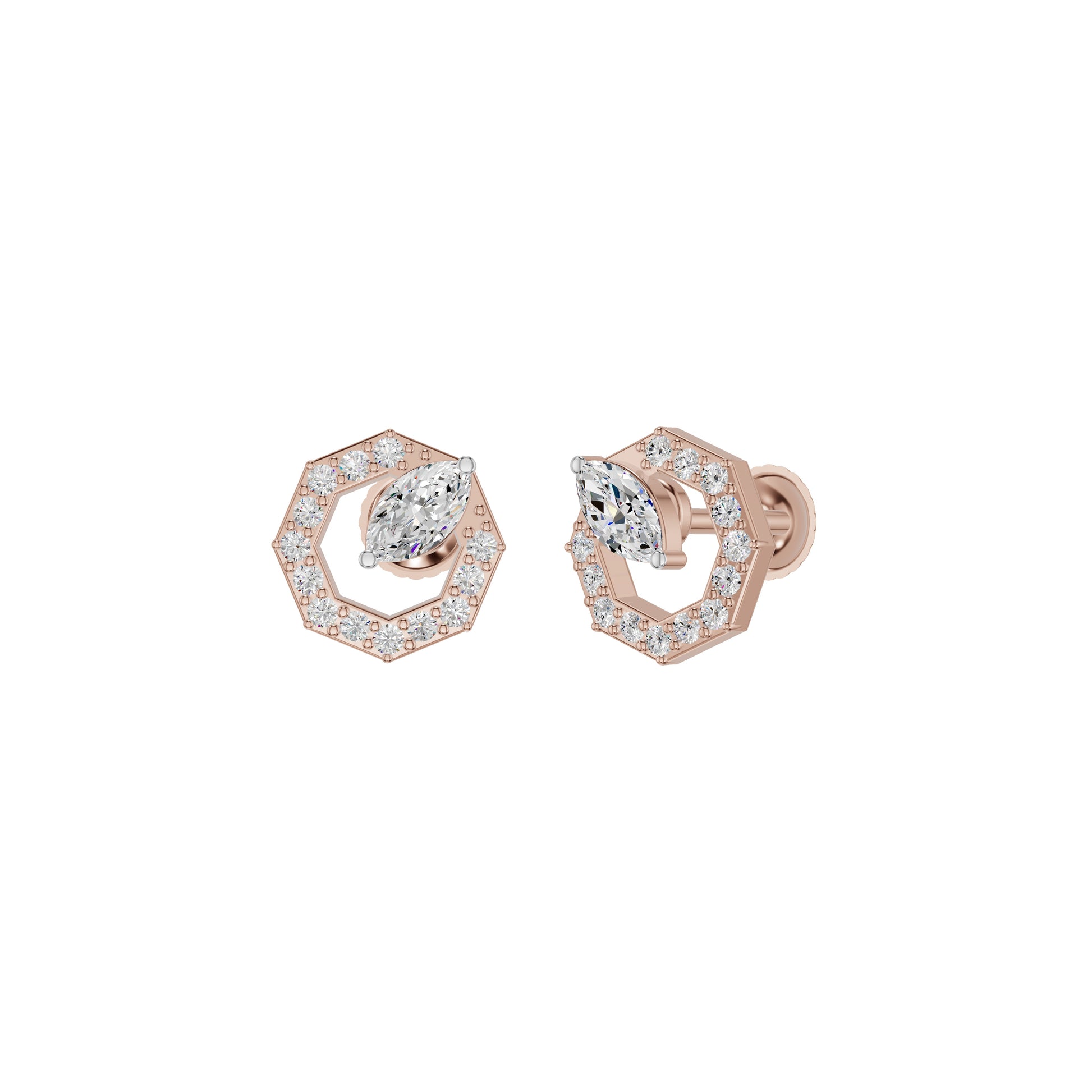 DER001409 18 KT / Rose Gold