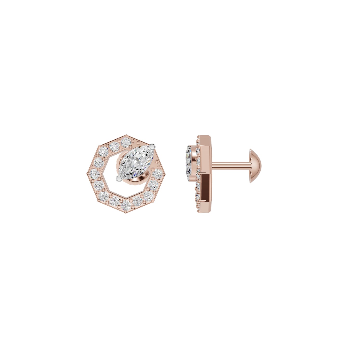 DER001409 18 KT / Rose Gold