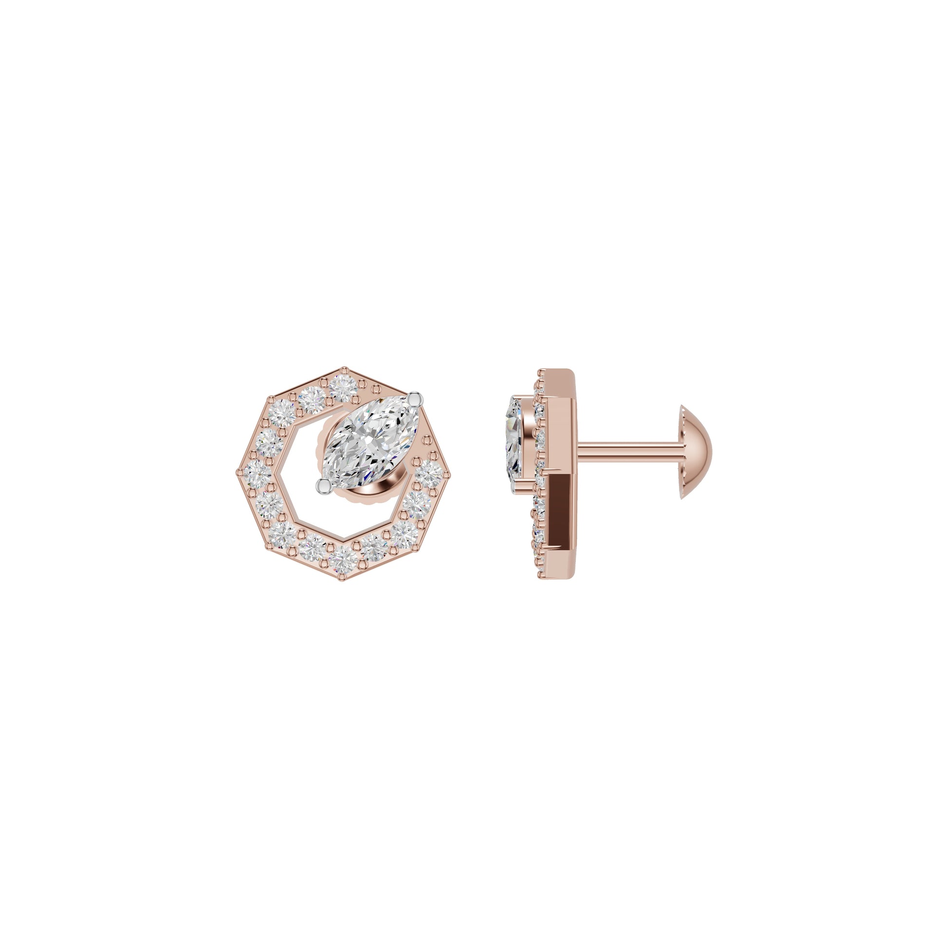 DER001409 18 KT / Rose Gold