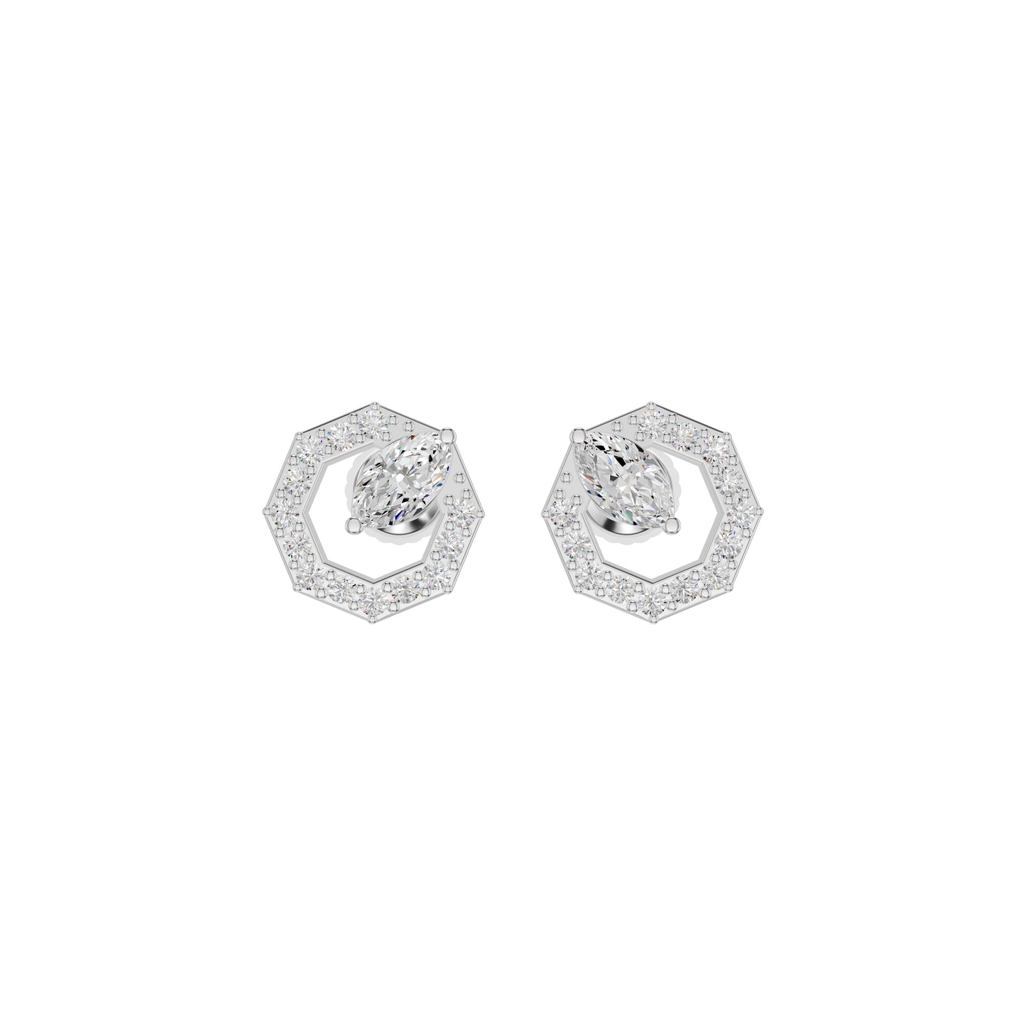 DER001409 18 KT / White Gold