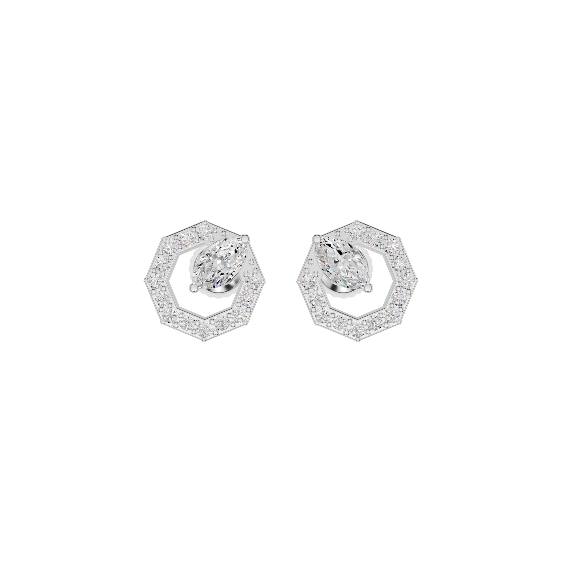 DER001409 18 KT / White Gold