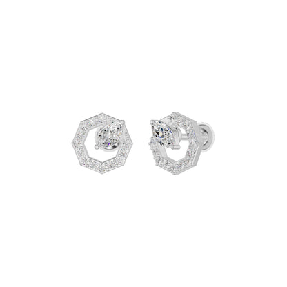 DER001409 18 KT / White Gold