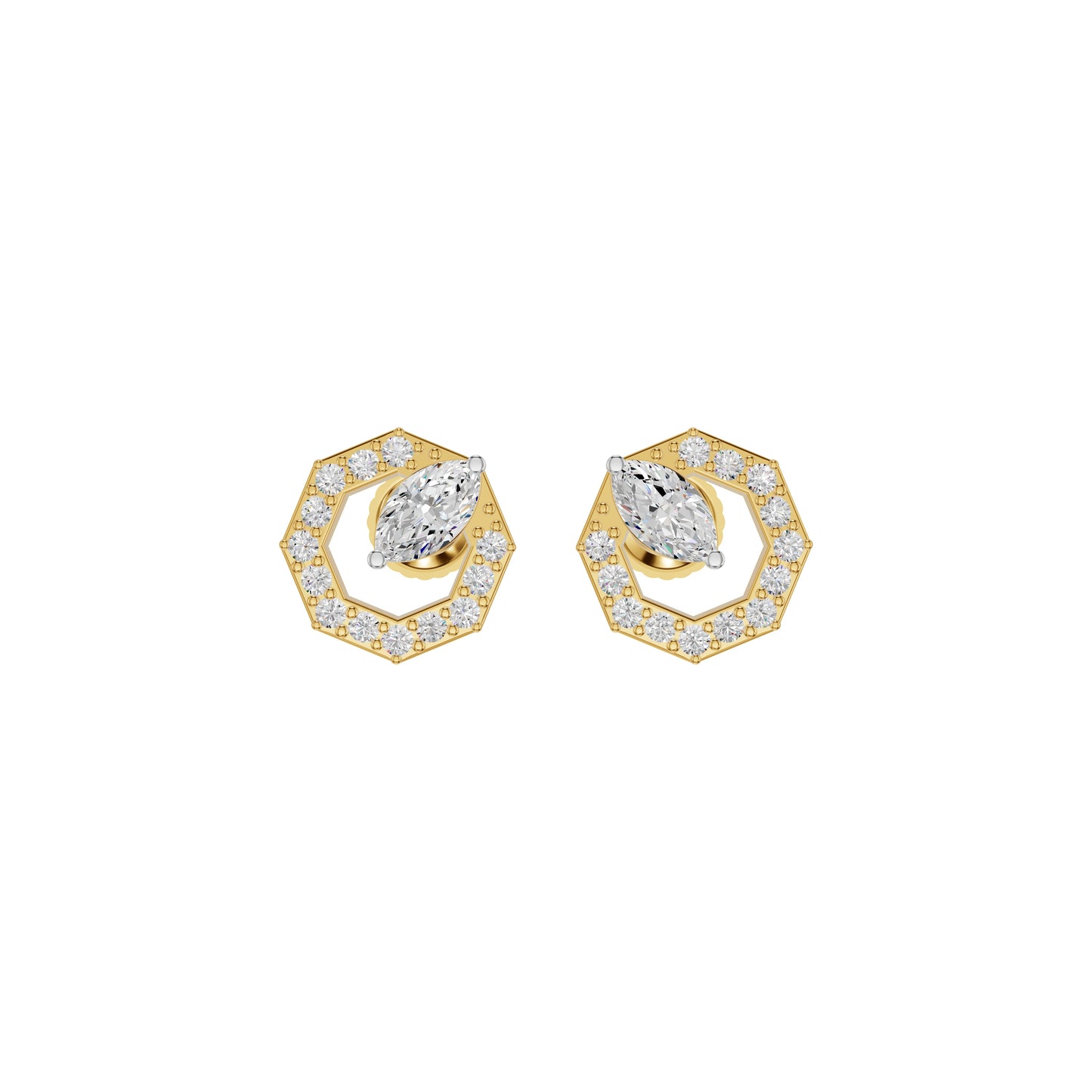 DER001409 18 KT / Yellow Gold