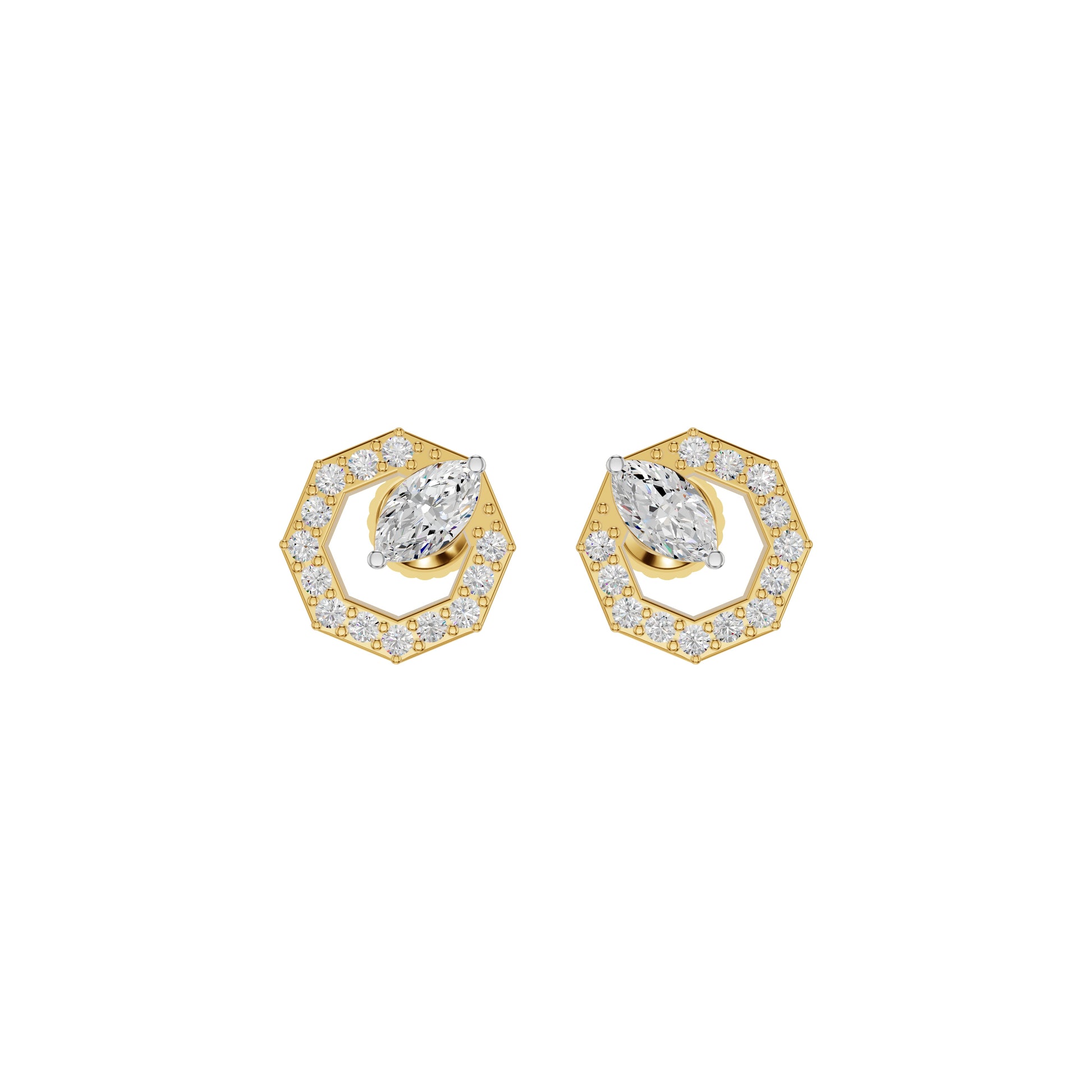 DER001409 18 KT / Yellow Gold