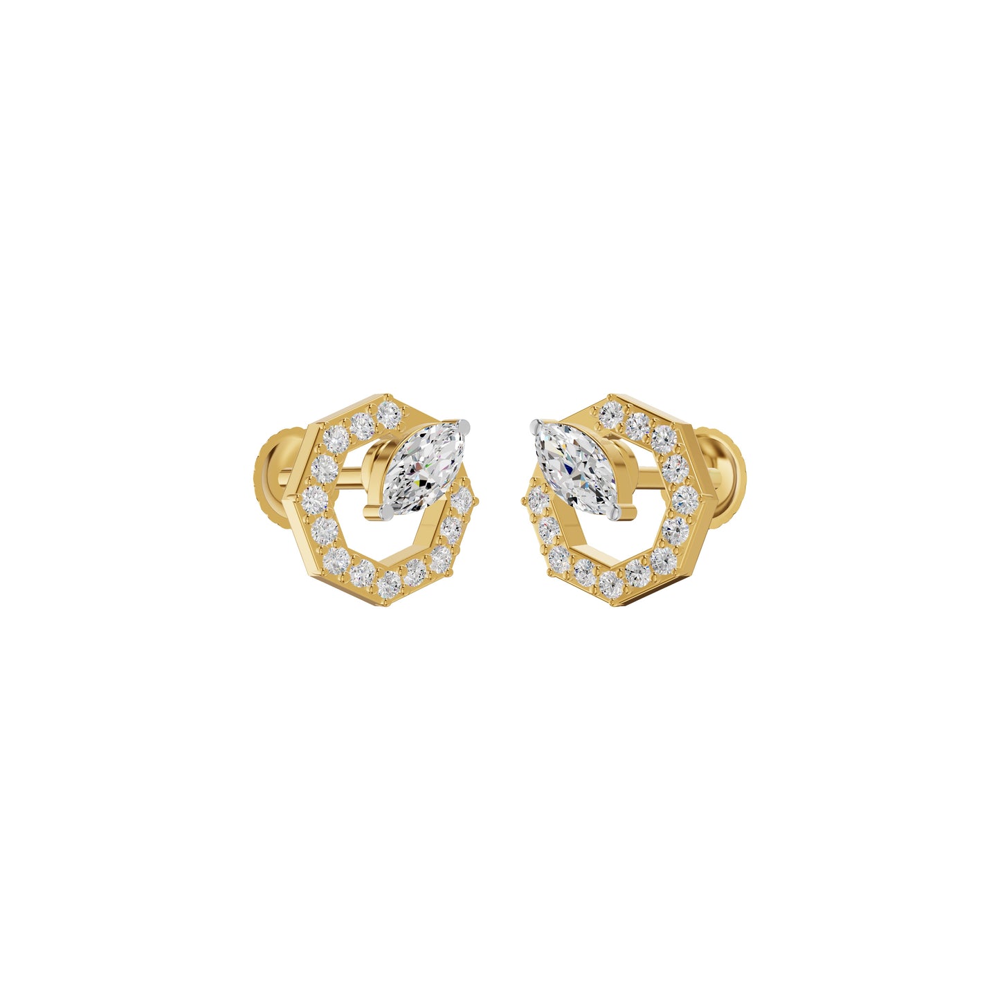 DER001409 18 KT / Yellow Gold