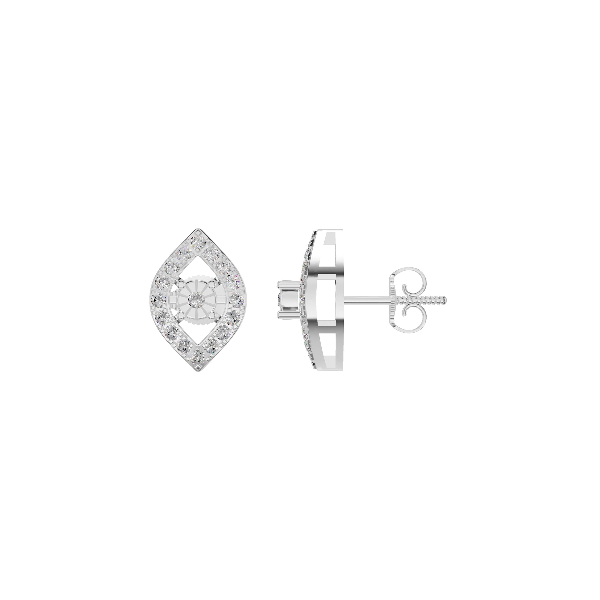 DER001410 18 KT / White Gold