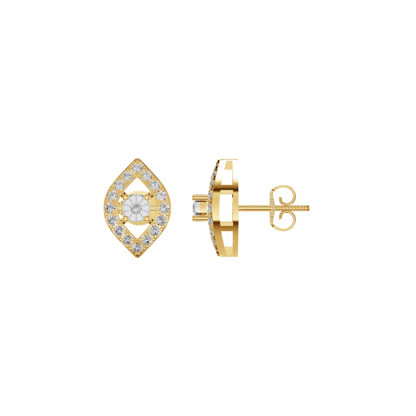 DER001410 18 KT / Yellow Gold