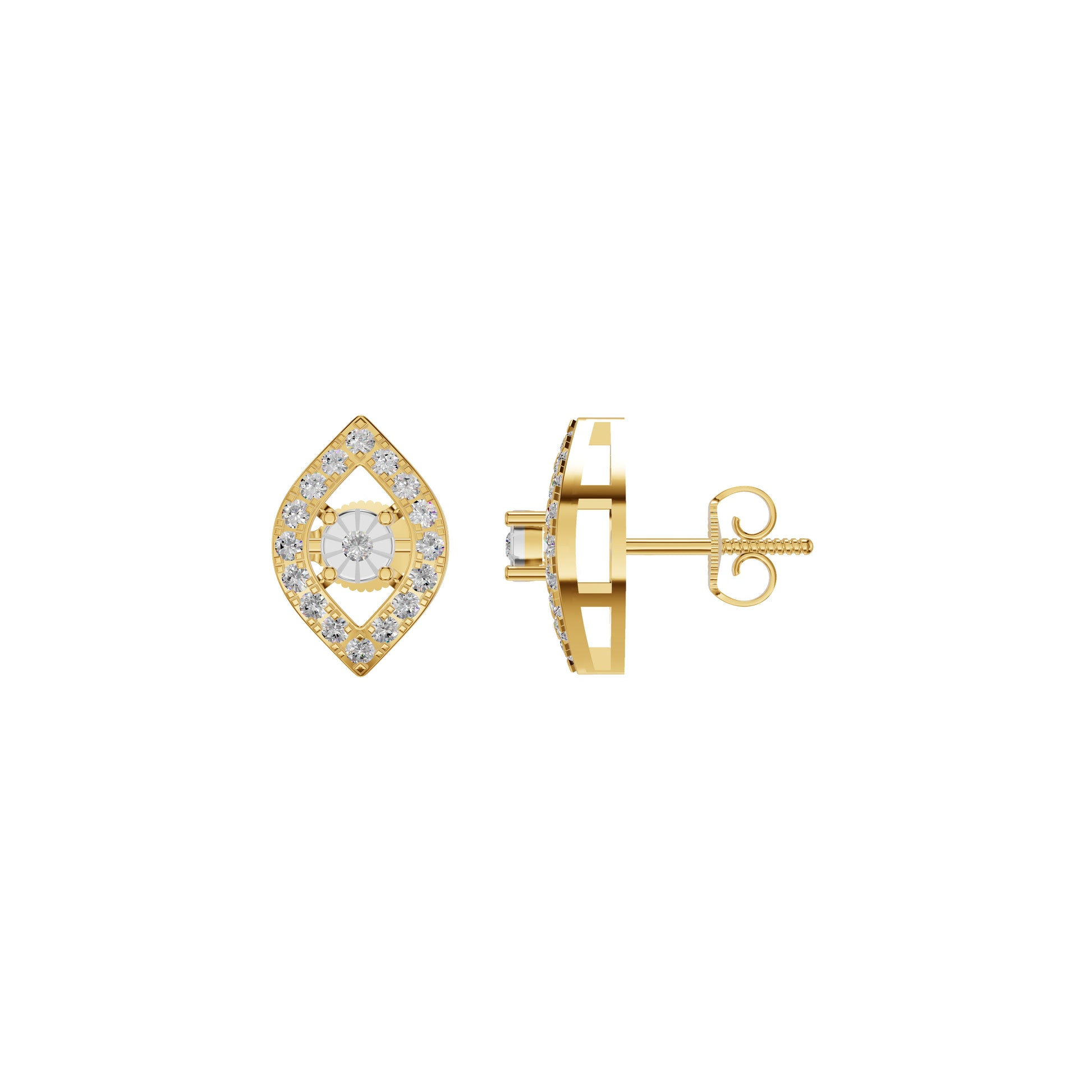 DER001410 18 KT / Yellow Gold