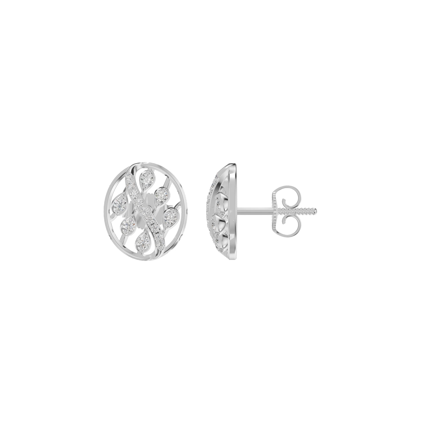 DER001419 18 KT / White Gold