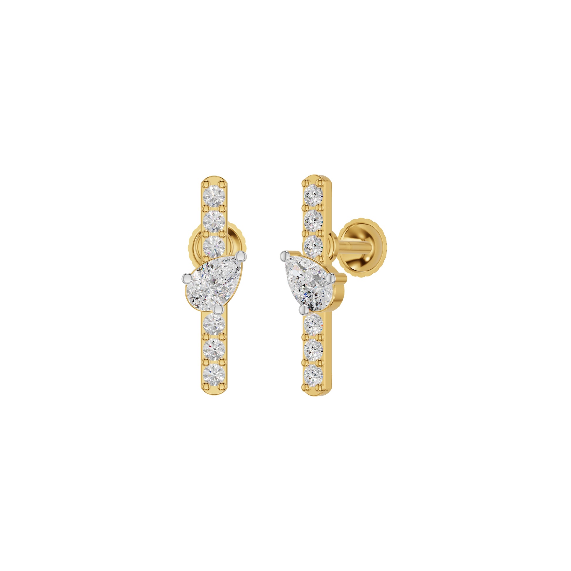 DER001420 18 KT / Yellow Gold