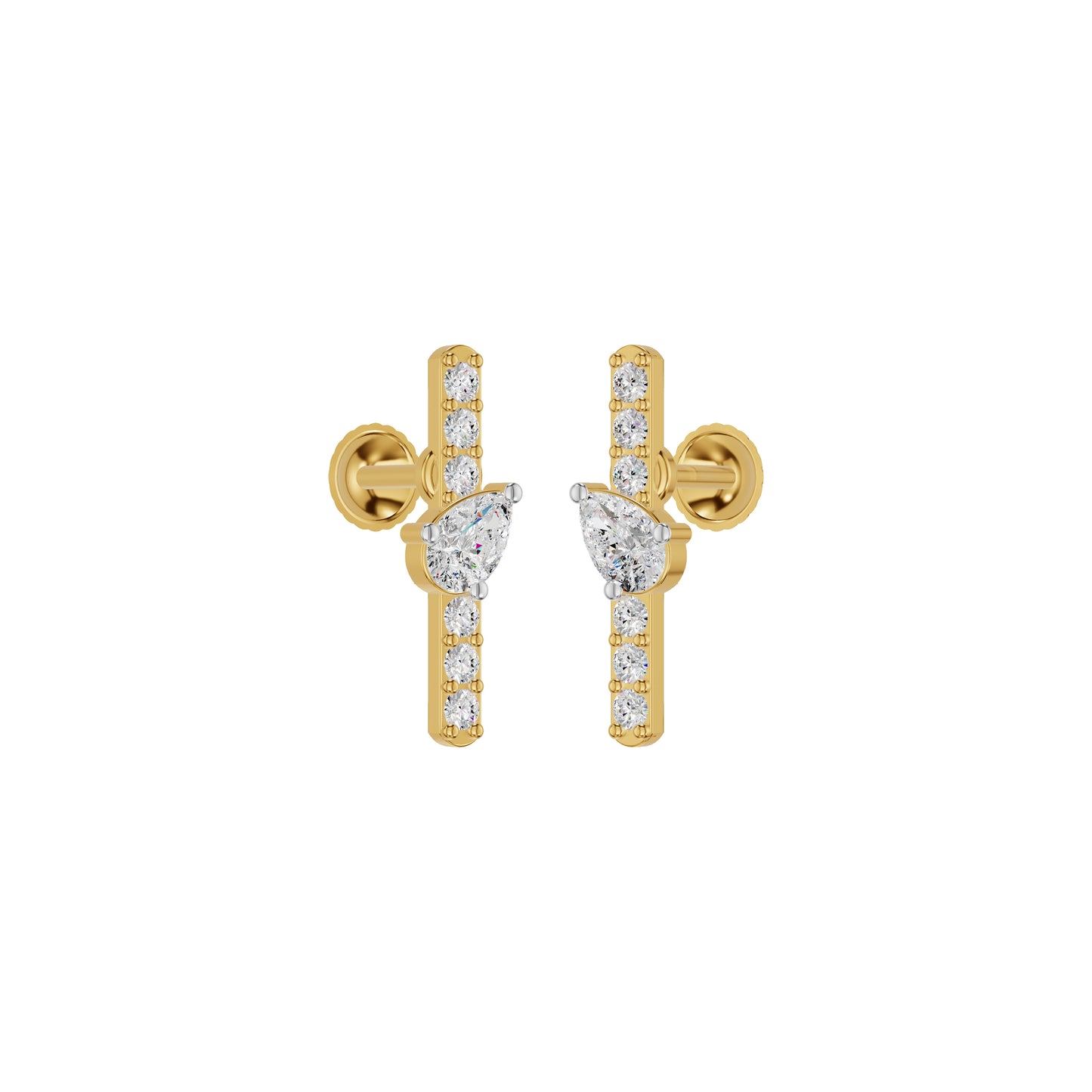 DER001420 18 KT / Yellow Gold