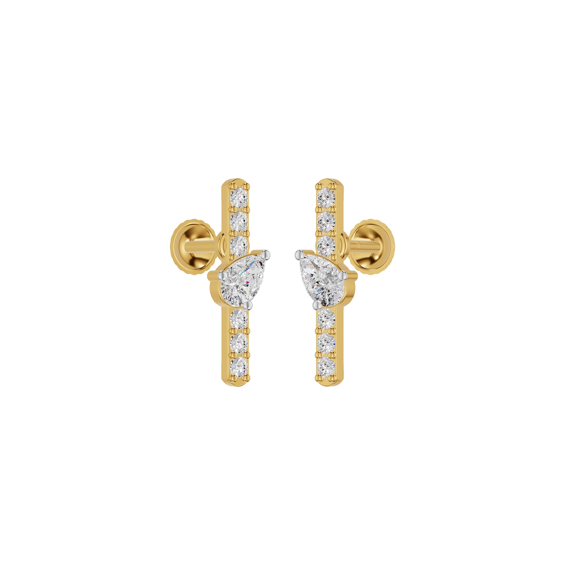 DER001420 18 KT / Yellow Gold