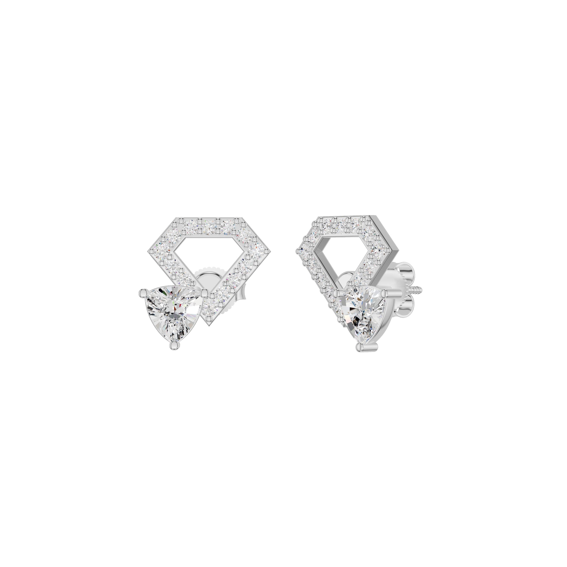 DER001422 18 KT / White Gold