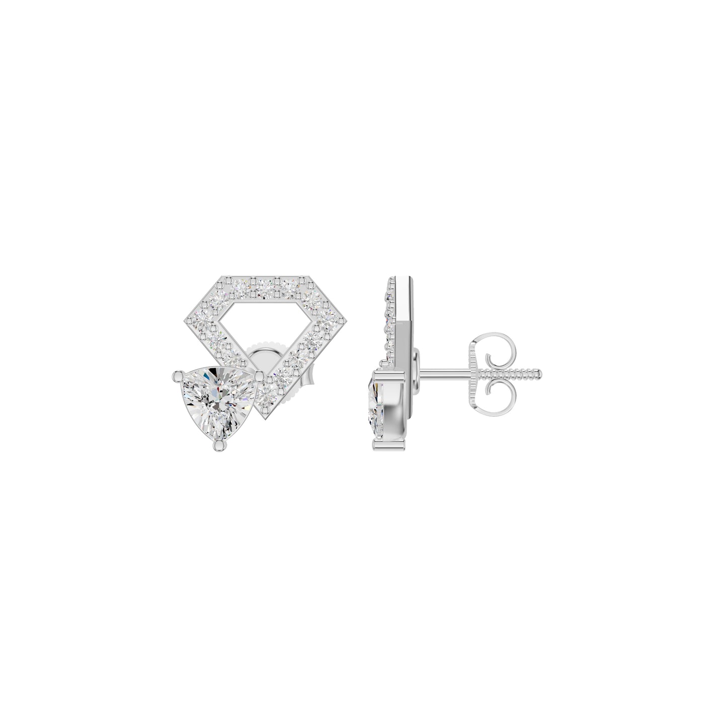 DER001422 18 KT / White Gold