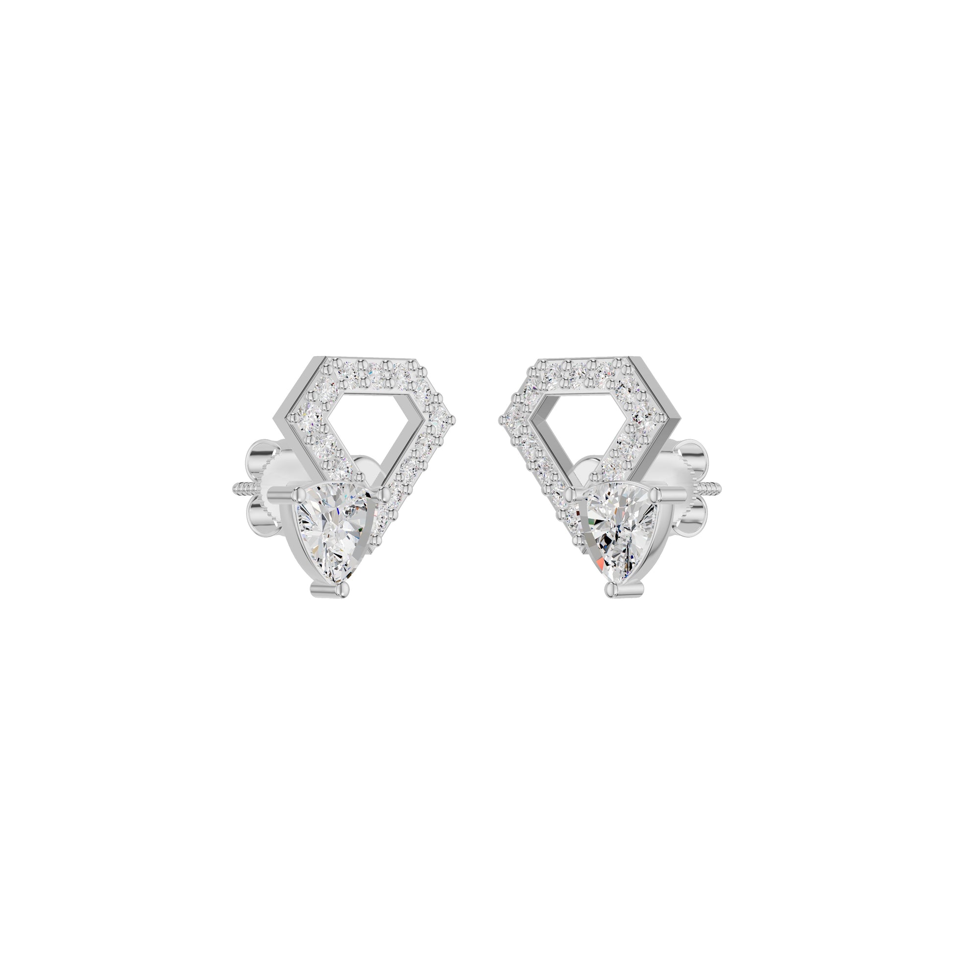 DER001422 18 KT / White Gold