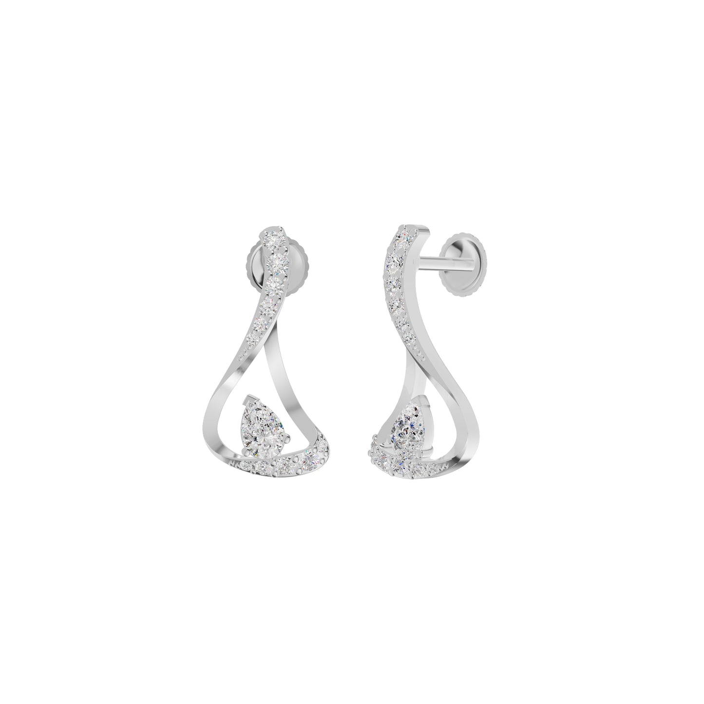 DER001428 18 KT / White Gold