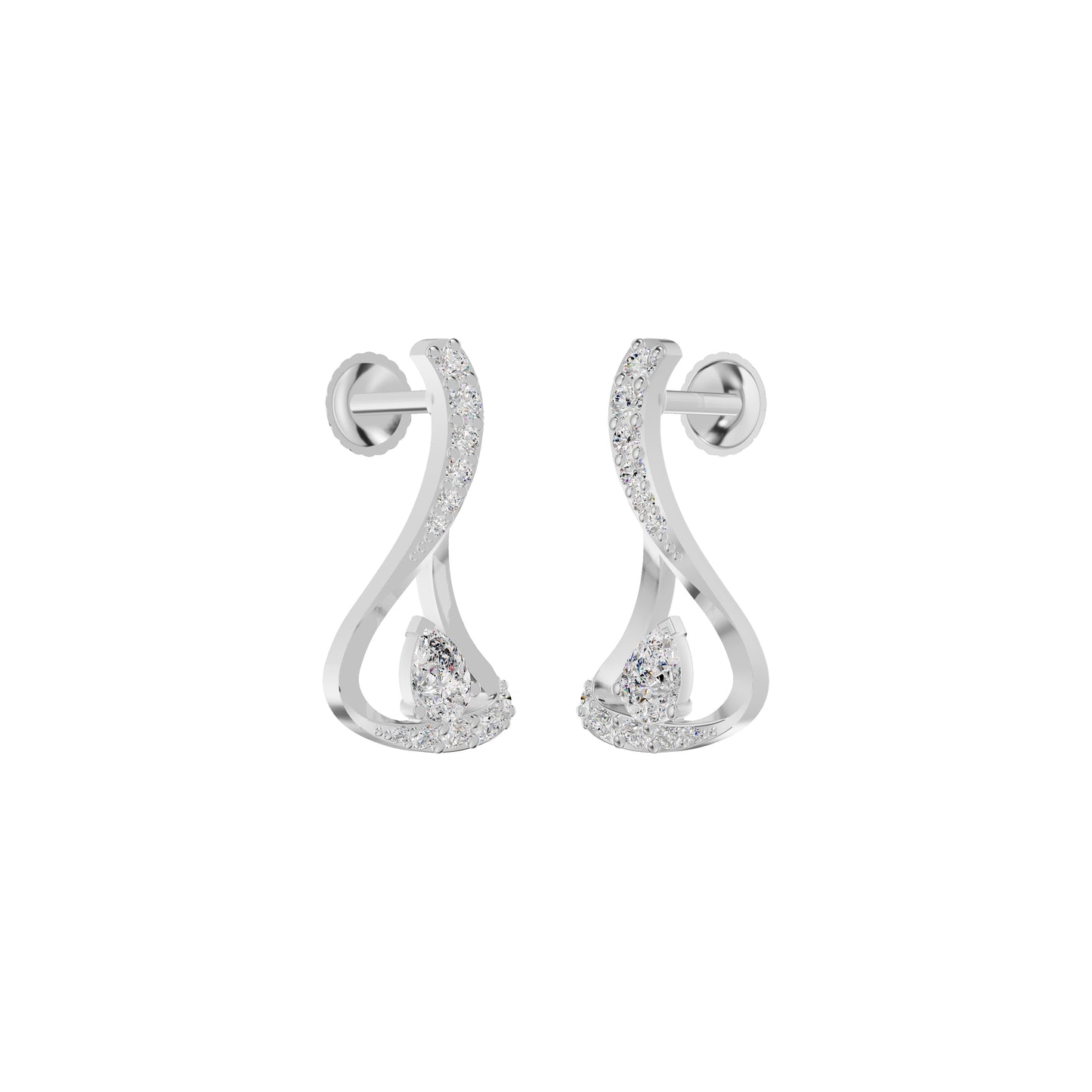 DER001428 18 KT / White Gold