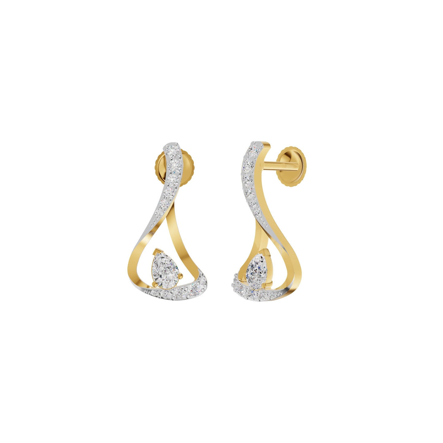 DER001428 18 KT / Yellow Gold