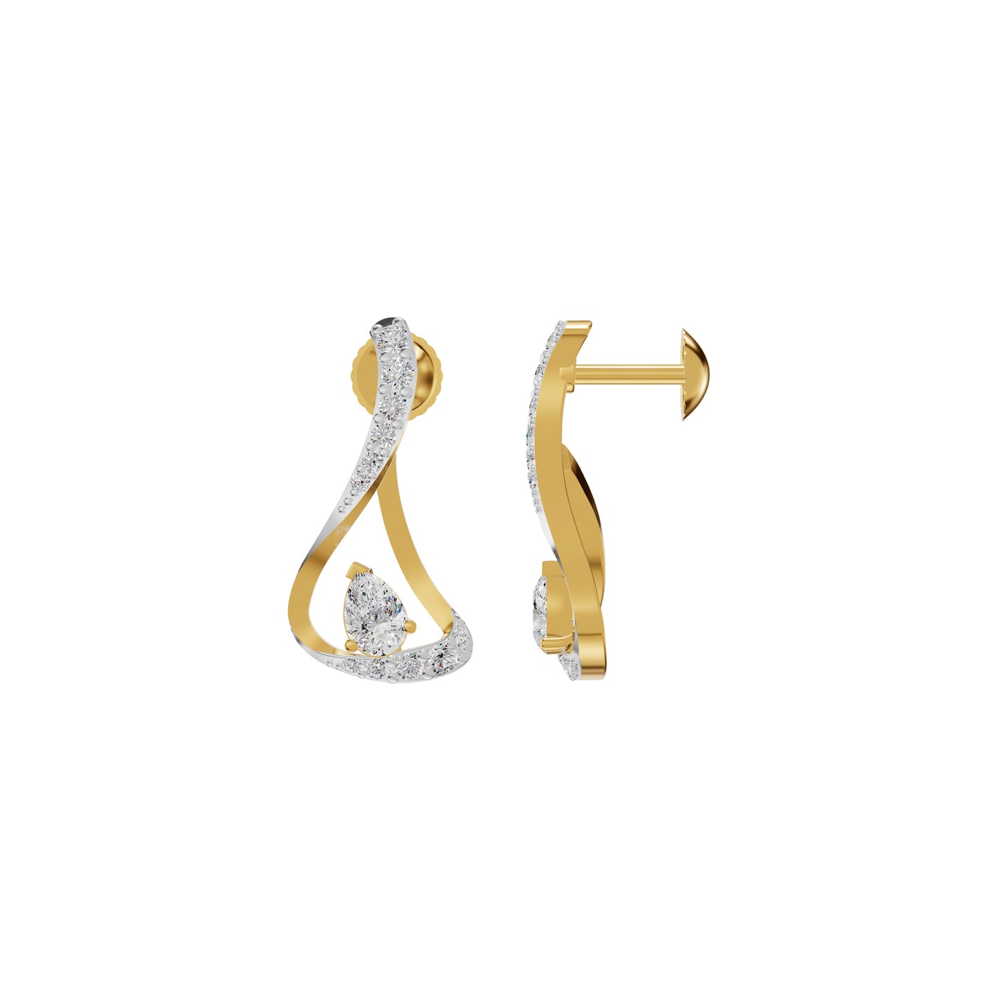 DER001428 18 KT / Yellow Gold