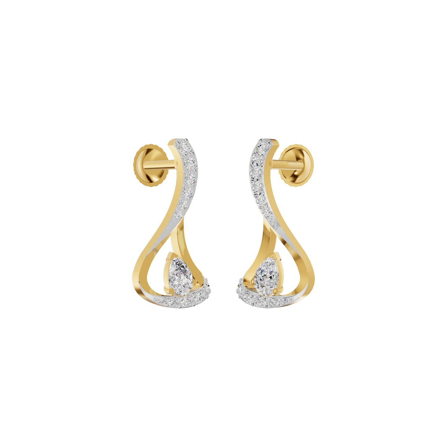 DER001428 18 KT / Yellow Gold
