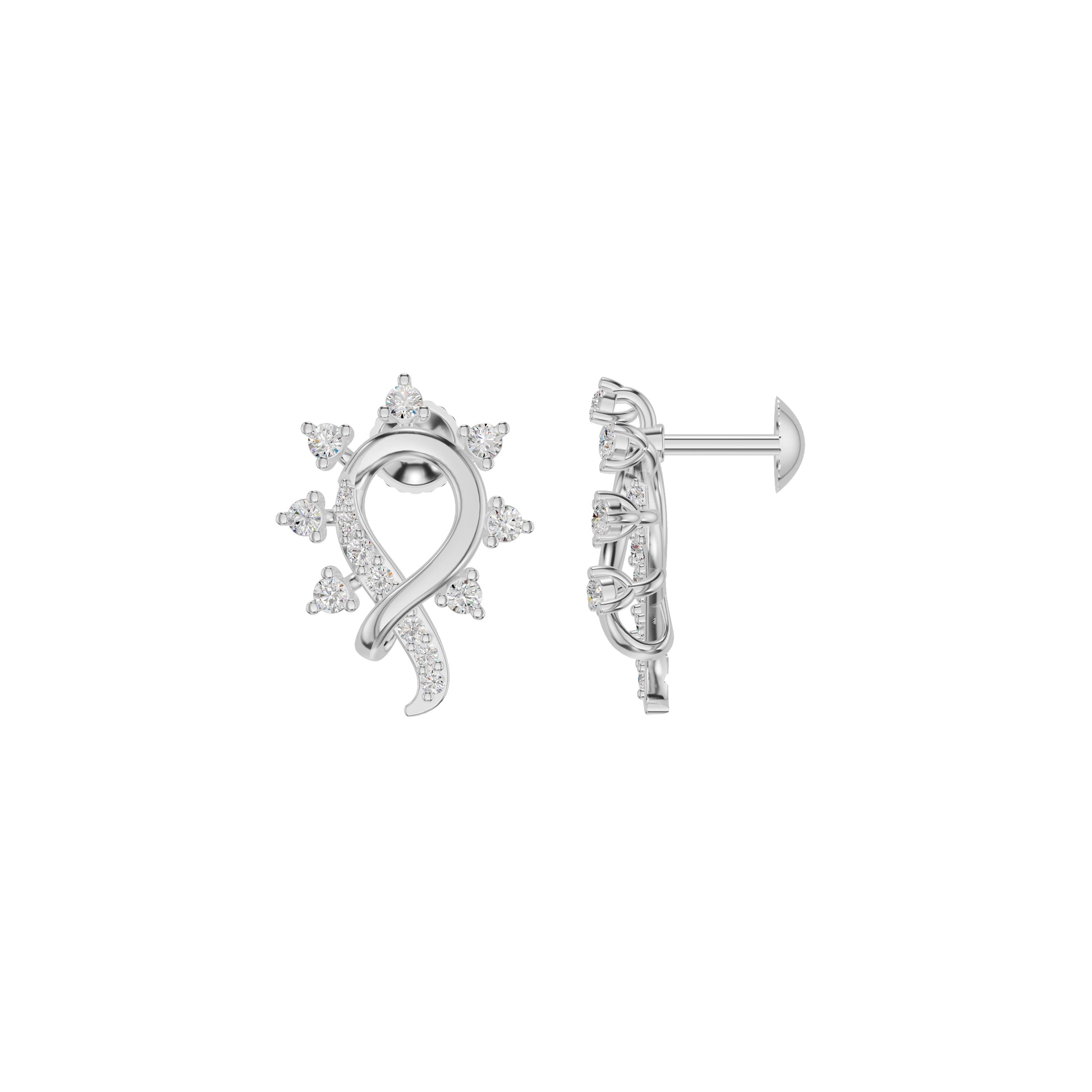 DER001429 18 KT / White Gold