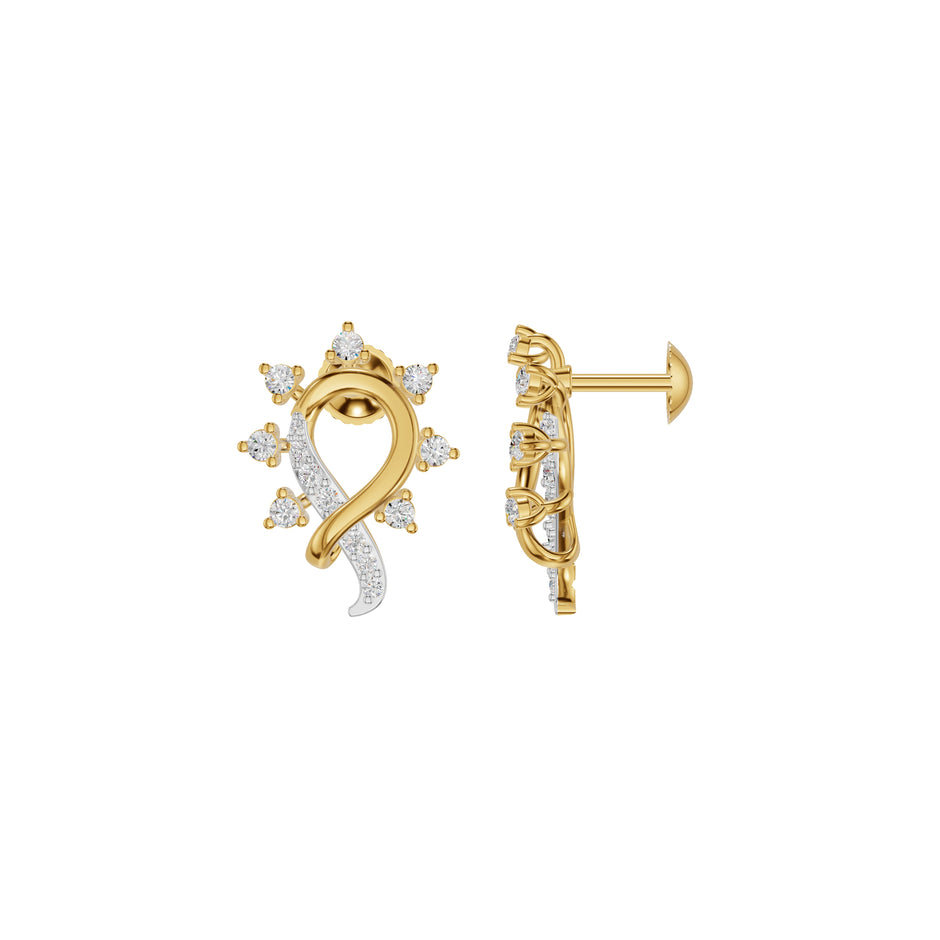 DER001429 18 KT / Yellow Gold